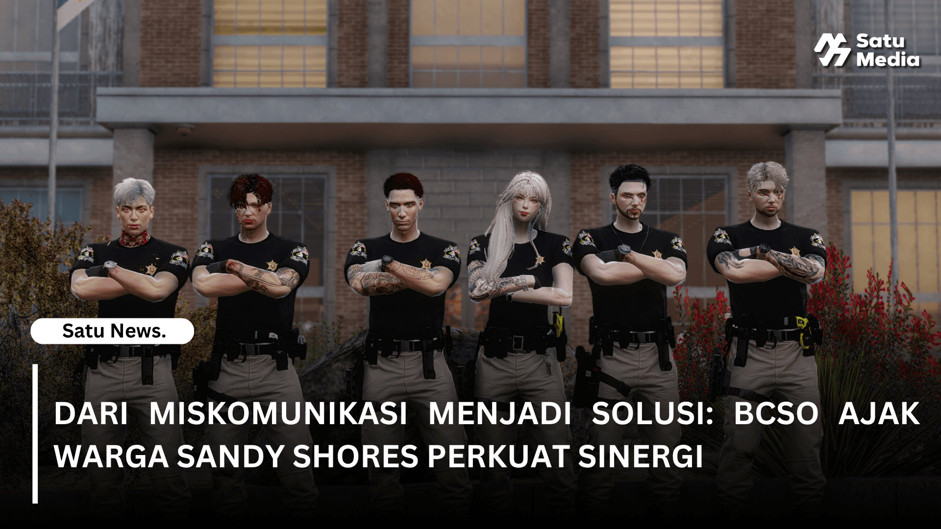Dari Miskomunikasi Menjadi Solusi: BCSO Ajak Warga Sandy Shores Perkuat Sinergi
