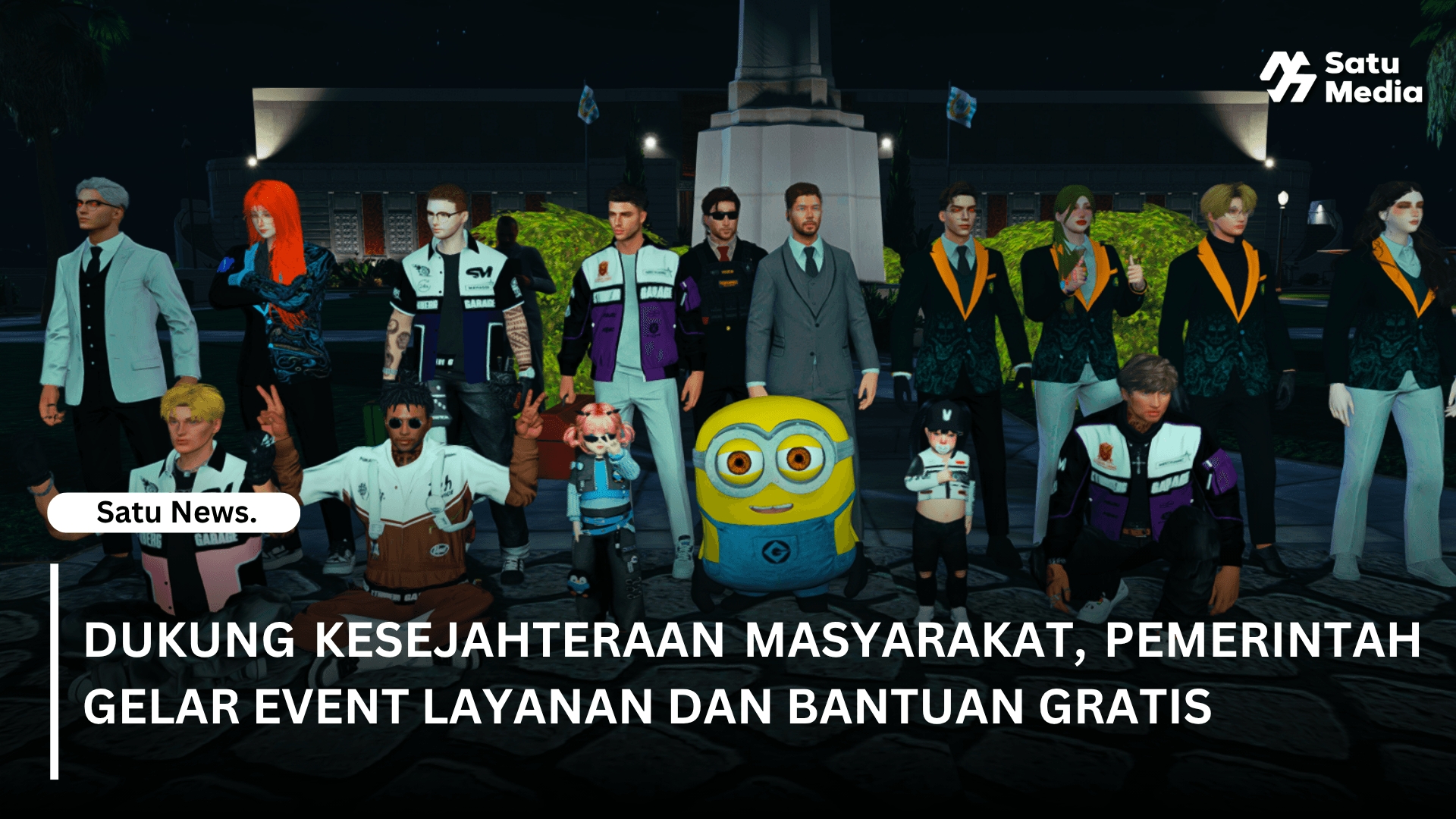 Dukung Kesejahteraan Masyarakat, Pemerintah Gelar Event Layanan dan Bantuan Gratis