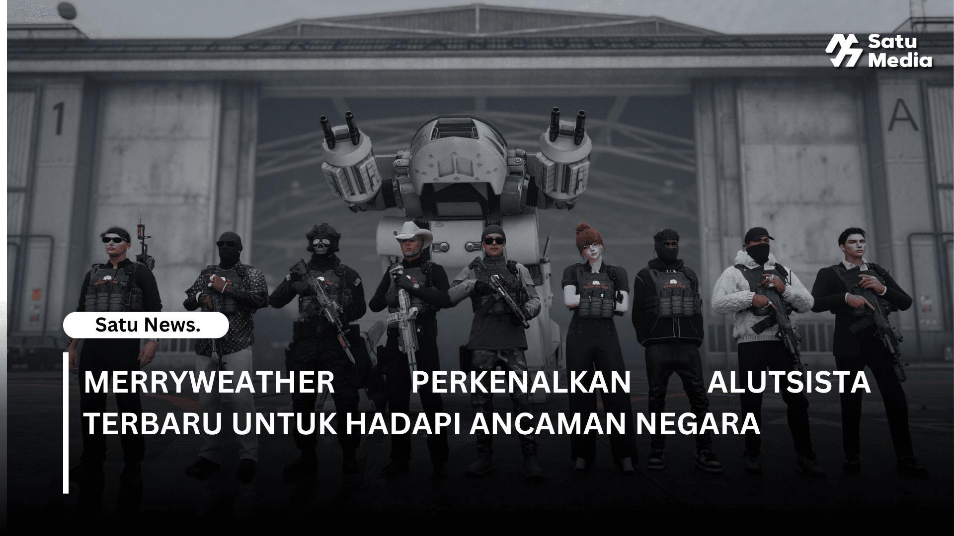 Merryweather Perkenalkan Alutsista Terbaru untuk Hadapi Ancaman Negara