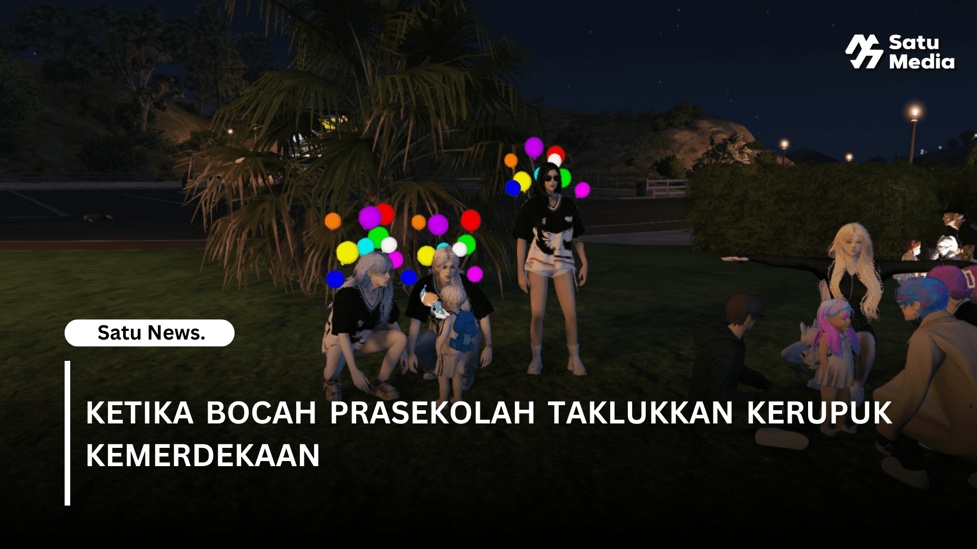 Ketika Bocah Prasekolah Taklukkan Kerupuk Kemerdekaan