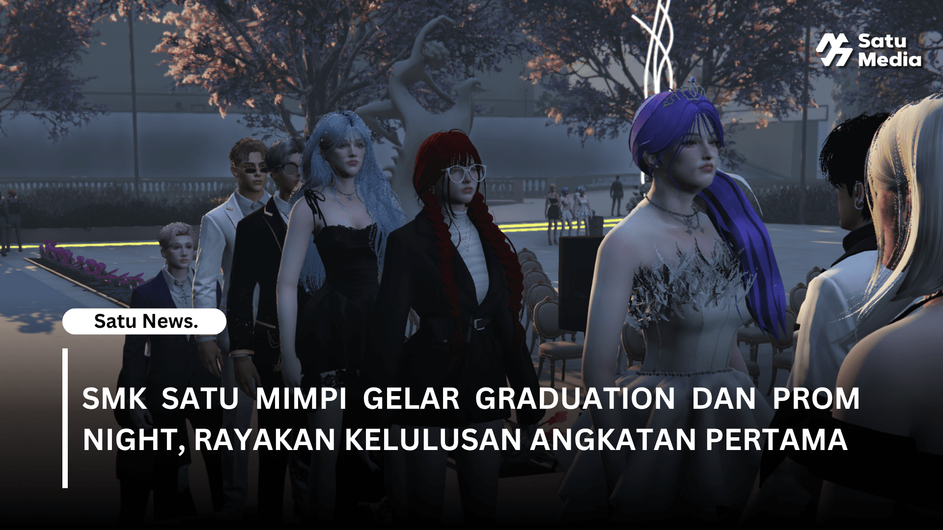 SMK Satu Mimpi Gelar Graduation dan Prom Night, Rayakan Kelulusan Angkatan Pertama