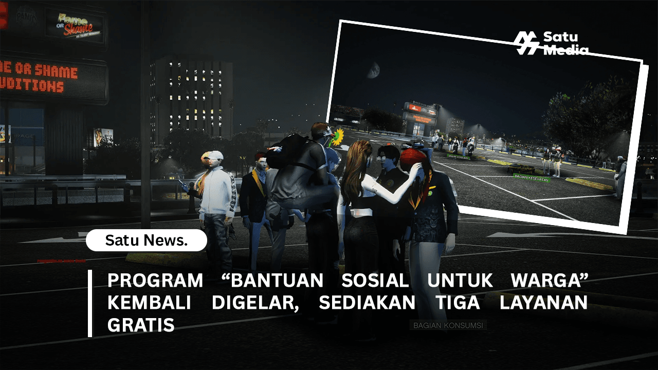 Program “Bantuan Sosial untuk Warga” Kembali Digelar, Sediakan Tiga Layanan Gratis