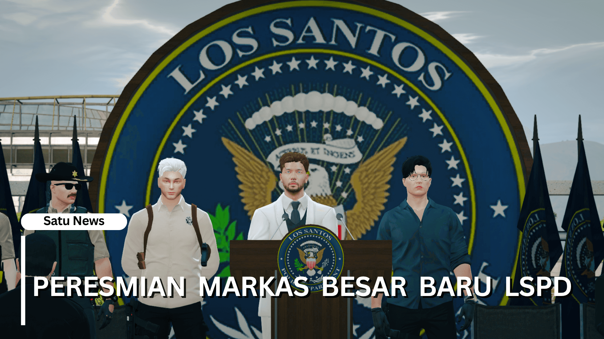 Peresmian Markas Besar SMPD